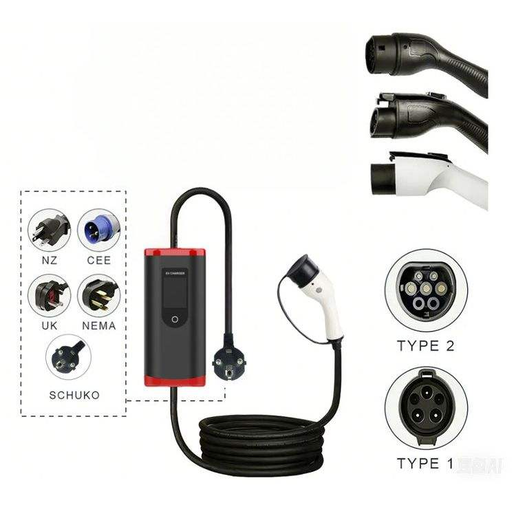 7kw Type 2 (IEC 62196)Portable - đánh giá và giá Type 2 Charger