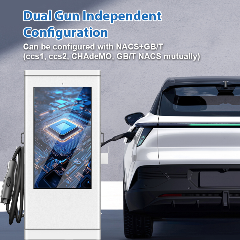 Floor Mounted Dual 60kW Dc Fas - đánh giá và giá Fast Ev Charger
