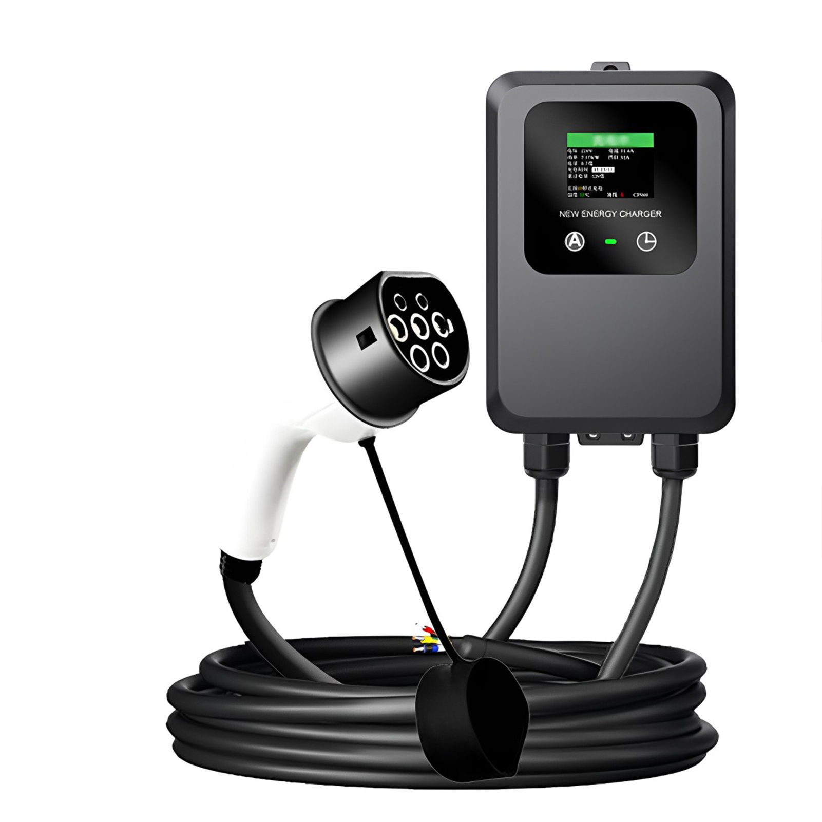 EV Charger 32A-24A-16A-8A 7KW  - đánh giá và giá Wallbox Ev