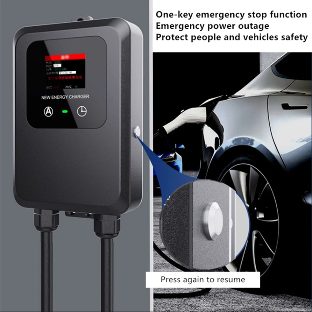 EV Charger 32A-24A-16A-8A 7KW  - đánh giá và giá Wallbox Ev