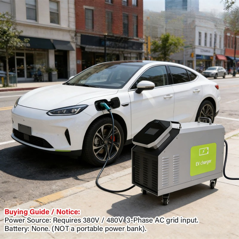 480V 3 Phase AC Power Input 7k - đánh giá và giá Portable Ev Charger