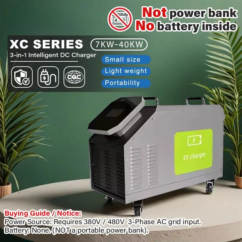 480V 3 Phase AC Power Input 7k - đánh giá và giá Portable Ev Charger