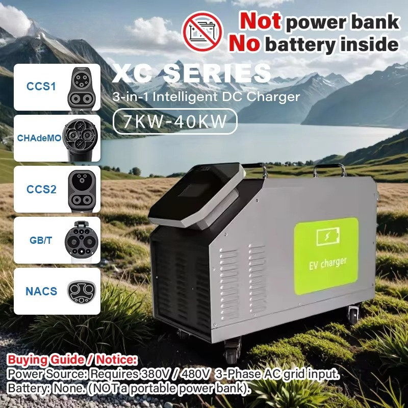 480V 3 Phase AC Power Input 7k - đánh giá và giá Portable Ev Charger