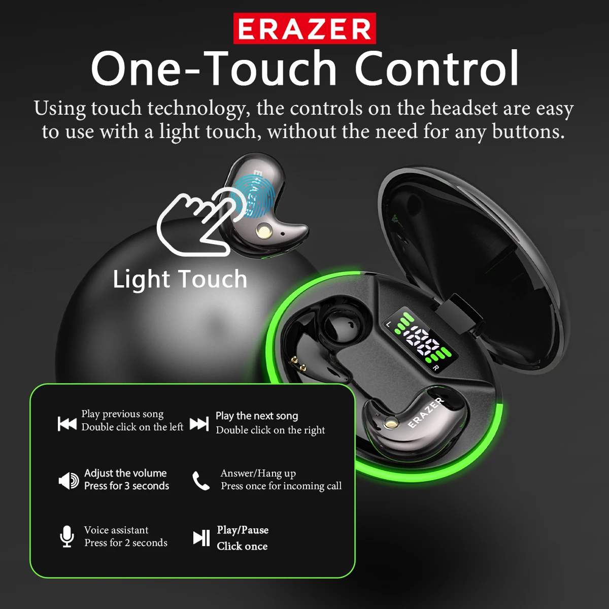 EARZER XF58 In-Ear Bluetooth H - đánh giá và giá Type 2 Charger