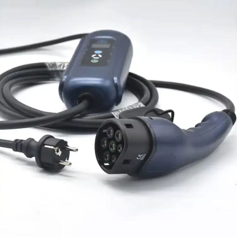 Portable Electric Vehicle Blue - đánh giá và giá Type 2 Charger