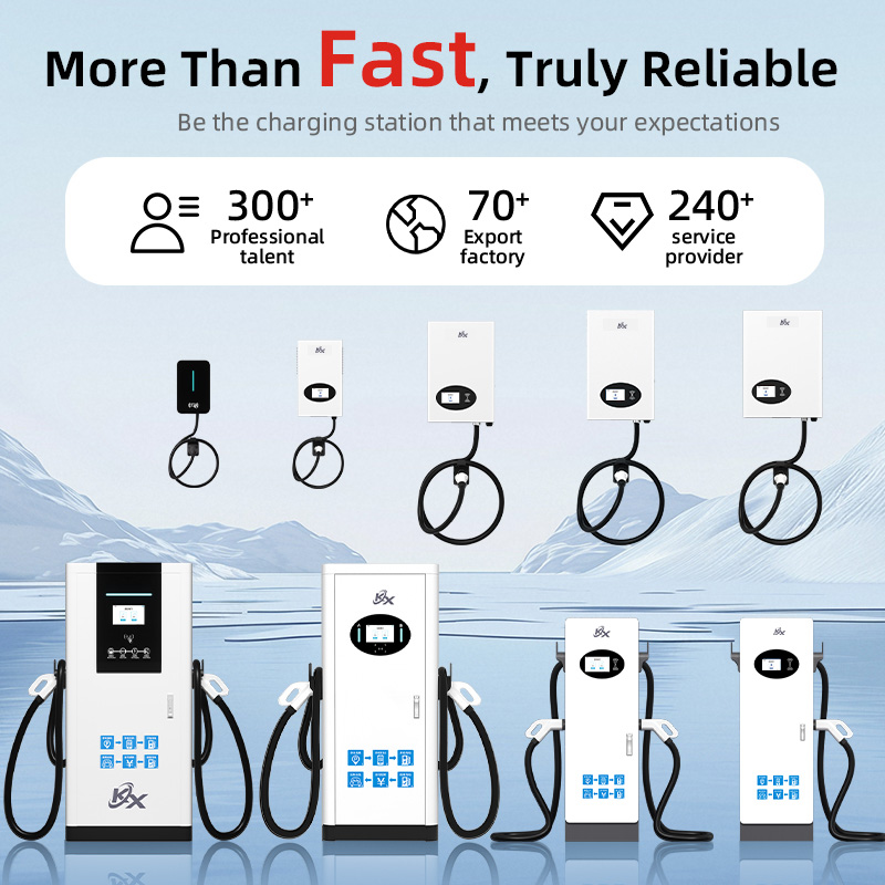 14kW Dual Wall-Mounted EV Char - đánh giá và giá Type 2 Charger